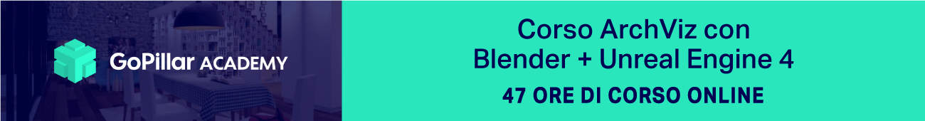 Corso ArchViz Blender + Unreal Engine
