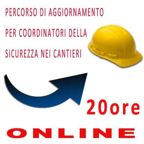 Coordinatore Sicurezza Cantiere, aggiornamento formativo obbligatorio