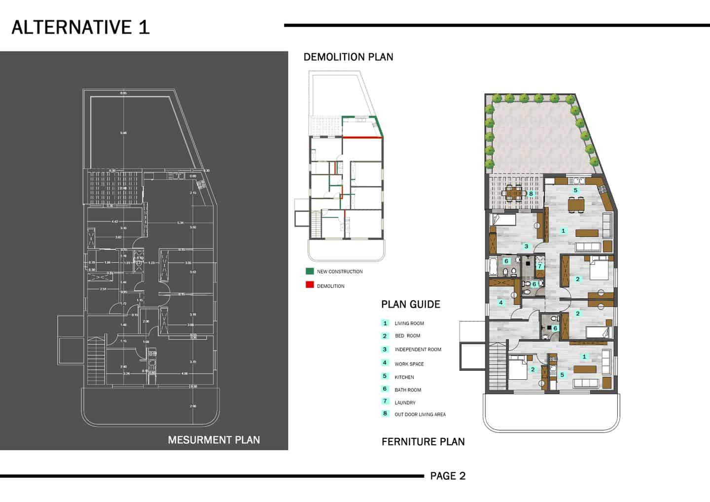 renovate an apartment