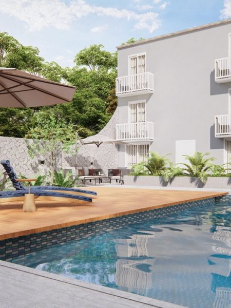 piscina in giardino Napoli